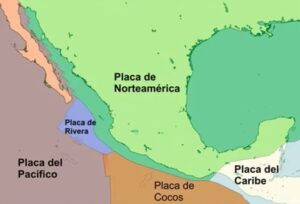 Hundimiento de la placa tectónica del pacífico